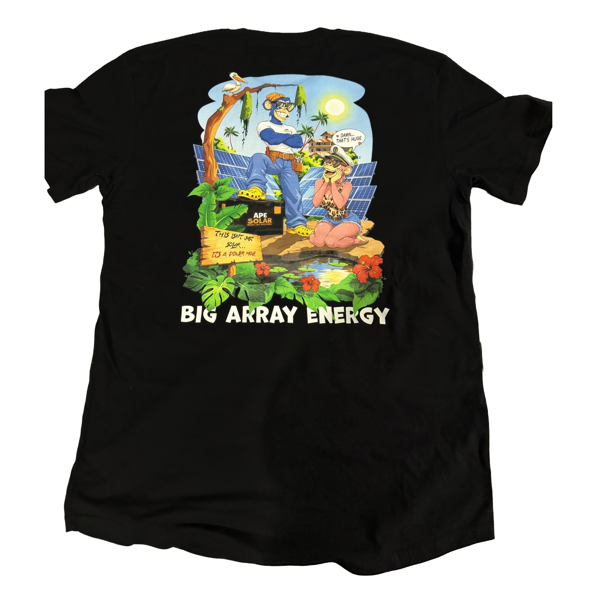 Big Array Energy Tee, Black