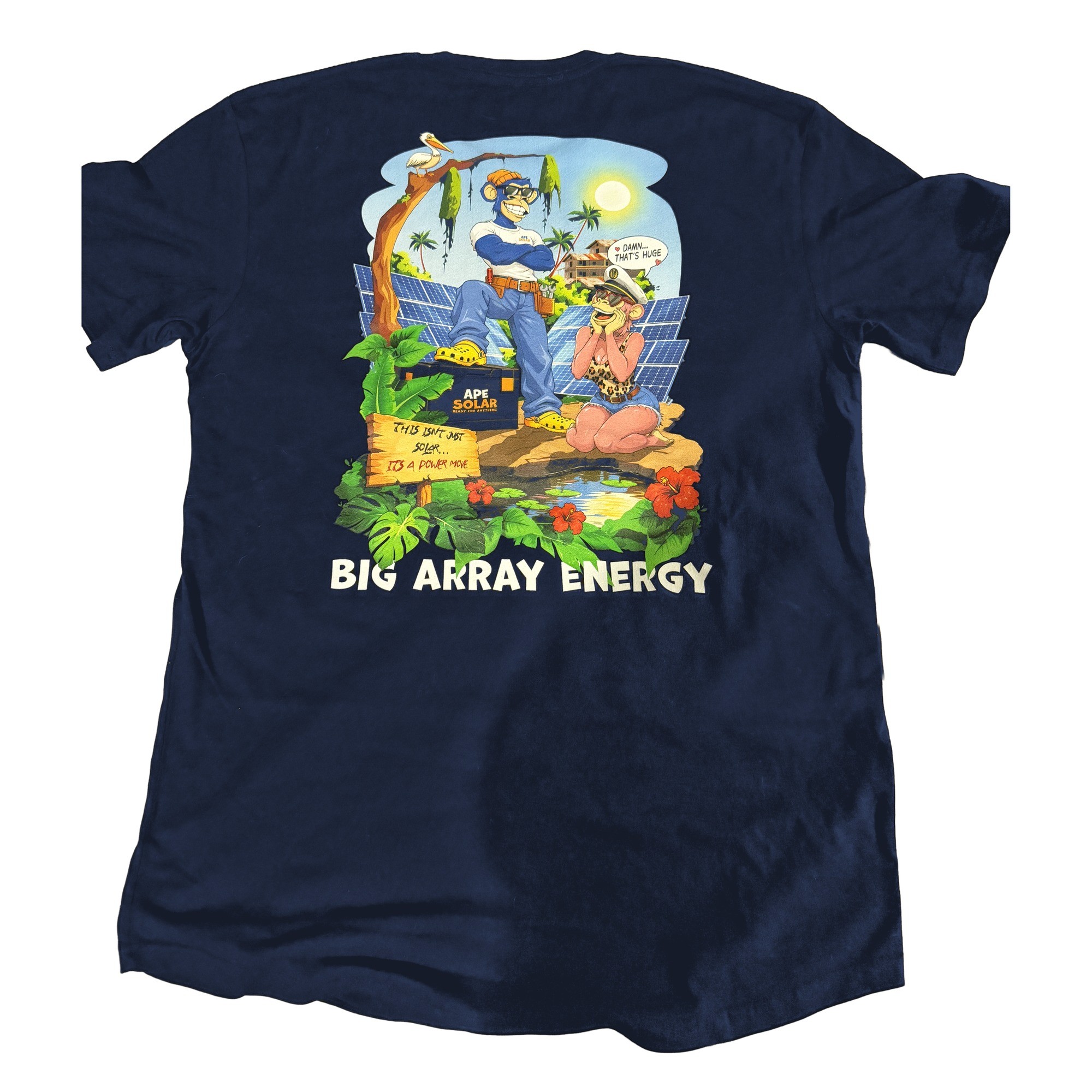 Big Array Energy Tee, Navy